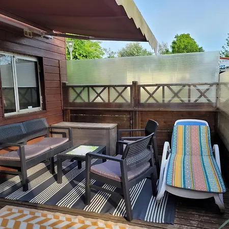 شاليه Mobilhome 4 Personnes, 50 M De L'ocean *