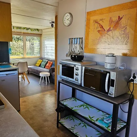 Mobilhome 4 Personnes, 50 M De L'ocean شاليه لو بورت - دي - بارك